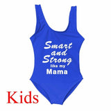 Parent Kid One Piece Swimwear Swimming