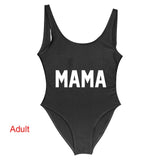 Parent Kid One Piece Swimwear Swimming