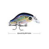 1pcs/lot 52mm 8.5g Swim Fish Fishing