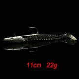 11cm 10g 16g 22g Glow Soft Lure Wobblers Fishing