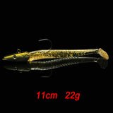 11cm 10g 16g 22g Glow Soft Lure Wobblers Fishing