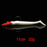11cm 10g 16g 22g Glow Soft Lure Wobblers Fishing