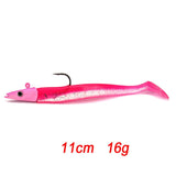 11cm 10g 16g 22g Glow Soft Lure Wobblers Fishing
