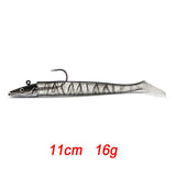 11cm 10g 16g 22g Glow Soft Lure Wobblers Fishing