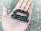 Attach Plasctic Shackle Carabiner