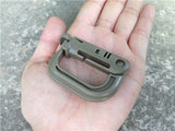 Attach Plasctic Shackle Carabiner