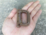 Attach Plasctic Shackle Carabiner