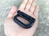 Attach Plasctic Shackle Carabiner
