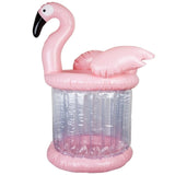 Giant Pink Flamingo Inflatable Swimming