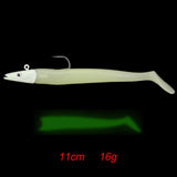 11cm 10g 16g 22g Glow Soft Lure Wobblers Fishing