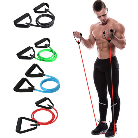 120cm Yoga Pull Rope Elastic Running & Fitness