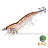 Lifelike 2019 wooden shrimp Fishing